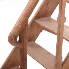 A Set of European Pine Library Steps C 1910  - 4441077