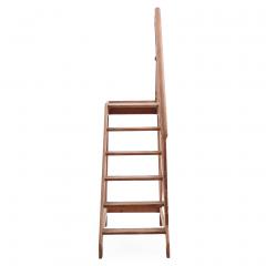 A Set of European Pine Library Steps C 1910  - 4441078