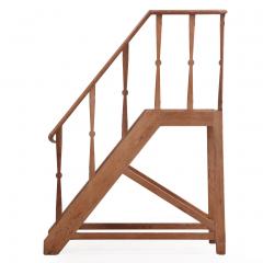 A Set of European Pine Library Steps C 1910  - 4441079