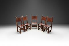 A Set of Five Brutalist Dining Chairs Europe Second half of the 20th century - 3977137