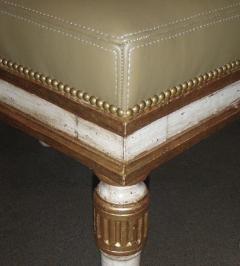 A Set of Four 19th Century Polychrome and Parcel Gilt Neoclassical Benches - 3554975