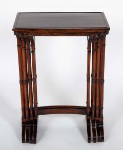 A Set of Four Early 19th Century Regency Nesting Tables - 4002628