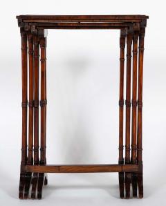 A Set of Four Early 19th Century Regency Nesting Tables - 4002640