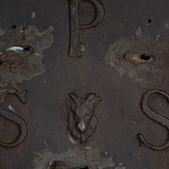 A Set of Four English Lead Parish Boundary Plaques Marked Dated - 4188910