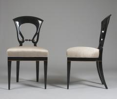 A Set of Four Exceptional Biedermeier Side Chairs - 454016