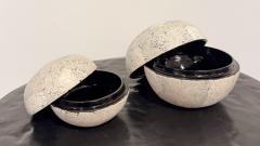 A Set of French Eggshell Lacquered Boxes circa 1950 - 4426001