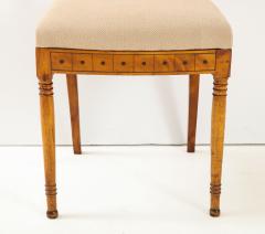 A Set of Six Danish Empire Inlaid Birchwood Sidechairs Circa 1810 1820 - 1279189