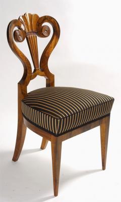 A Set of Three Exceptional Biedermeier Side Chairs - 2196164