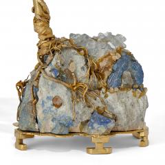 A Silver and Quartz Model of a Bonsai Tree - 4809032