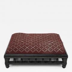 A Small Aesthetic Movement Ebonized Foot Stool - 4234374