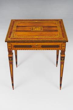 A Small Florentine Game Desk with Mechanical Features - 271001