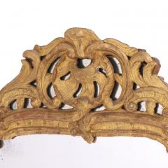 A Small French Giltwood and Carved Mirror 18th C  - 4651628