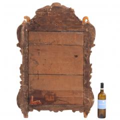A Small French Giltwood and Carved Mirror 18th C  - 4651630