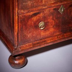 A Small and Rare William and Marry Figured Walnut Chest of Drawers Circa 1690  - 3308082
