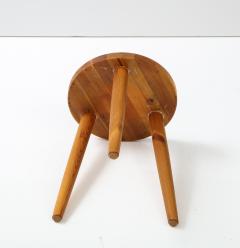 A Solid Pine Swedish Stool Circa 1960s - 2593094