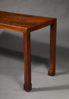 A Square Leg Altar Table with Scroll Foot - 4017244