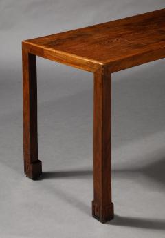 A Square Leg Altar Table with Scroll Foot - 4017299