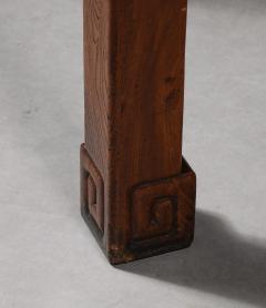 A Square Leg Altar Table with Scroll Foot - 4017309