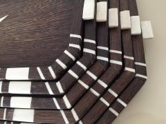A Stack of Six Antique Wood Trays with Bone Inlays - 72882