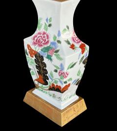 A Striking Set of Four Portuguese Imari Style Vases Now Mounted as Lamps - 3308591