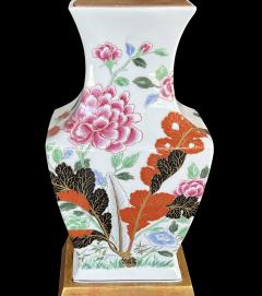 A Striking Set of Four Portuguese Imari Style Vases Now Mounted as Lamps - 3308593