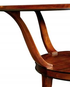 A Stylish French Mahogany Circular Center Table - 484806