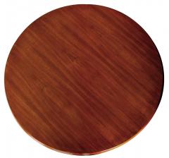 A Stylish French Mahogany Circular Center Table - 484808