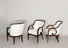 A Suite of Three Elegant Biedermeier Armchairs - 4385546