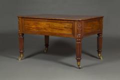 A Superb Quality George IV Fiddleback Mahogany Folio Table - 2212749