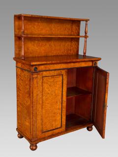A Superb Quality Regency Burr Elm Chiffonier Cabinet by William Trotter - 771493