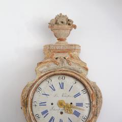 A Superb Swedish Rococo Cartel Clock with Bracket circa 1760 - 3093343