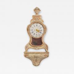 A Superb Swedish Rococo Cartel Clock with Bracket circa 1760 - 3098203