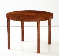 A Swedish Birch and Elmwood Side Table Circa 1940s - 3296635