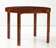 A Swedish Birch and Elmwood Side Table Circa 1940s - 3296636