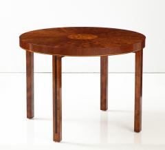 A Swedish Birch and Elmwood Side Table Circa 1940s - 3296637