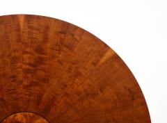 A Swedish Birch and Elmwood Side Table Circa 1940s - 3296641