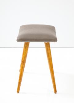 A Swedish Birch and Upholstered Stool Ca 1940s - 2587809