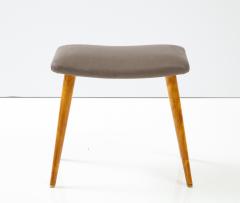 A Swedish Birch and Upholstered Stool Ca 1940s - 2587810