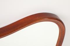 A Swedish Curved Frame Mirror CIrca 1950s - 4713594