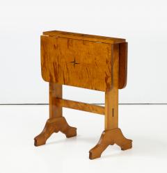 A Swedish Deco Birch Drop leaf Table circa 1930s - 3423046