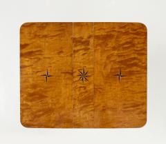 A Swedish Deco Birch Drop leaf Table circa 1930s - 3423051