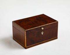 A Swedish Empire Inlaid Mahogany Box Early 19th Century - 3614965