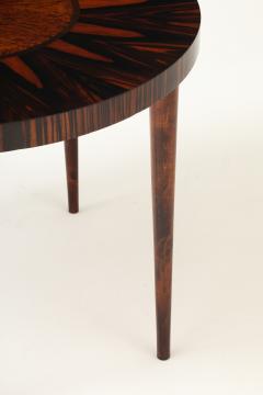 A Swedish Grace Inlaid Side Table Circa 1930s Jonasons  - 4348379