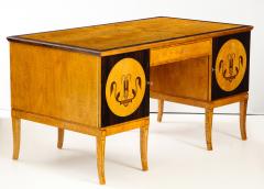 A Swedish Grace Pedestal Desk Circa 1930 40 - 1277211