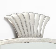 A Swedish Grace Pewter Mirror Ca 1930 40 - 4713648