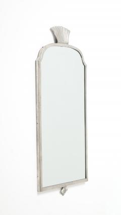 A Swedish Grace Pewter Mirror Ca 1930 40 - 4713652