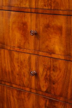 A Swedish Karl Johan Mahogany Wellington Chest of Drawers Circa 1840s - 872412