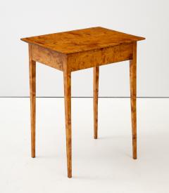 A Swedish Late Gustavian Birchwood Side Table First Half 19th Century - 3933608