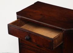 A Swedish Mahogany miniature Chest of Drawers 19th Century - 4713685