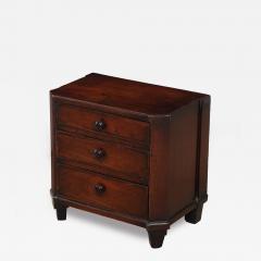 A Swedish Mahogany miniature Chest of Drawers 19th Century - 4714679